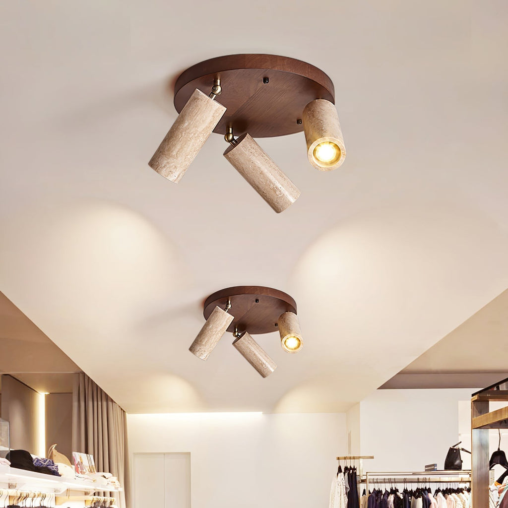 Travera Stone Beam Ceiling Spotlight