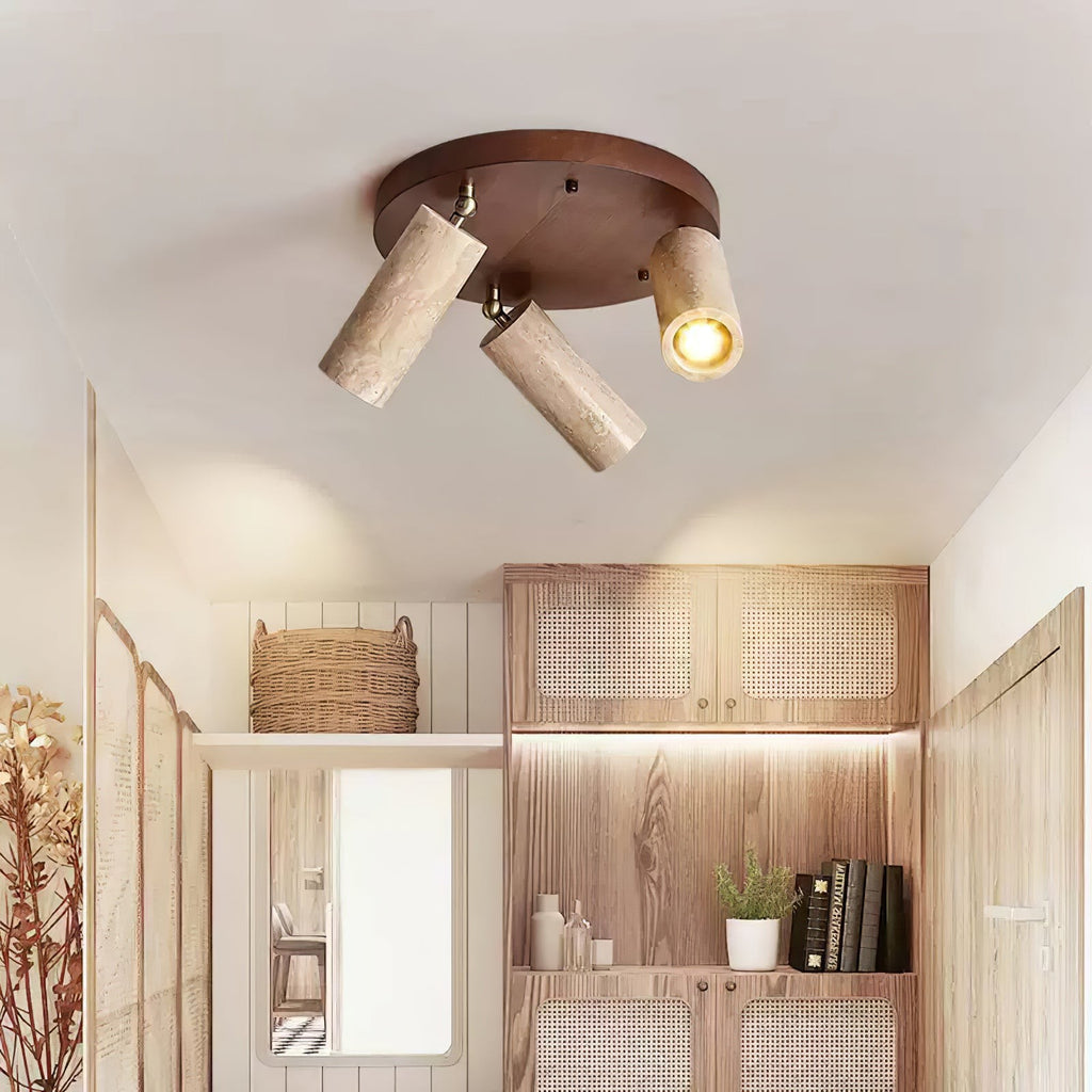 Travera Stone Beam Ceiling Spotlight
