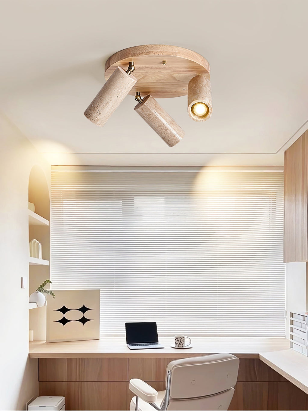 Travera Stone Beam Ceiling Spotlight