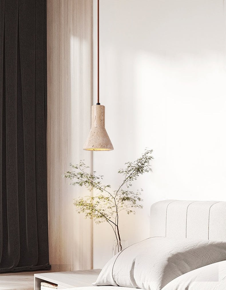 Travira Stone Funnel Pendant