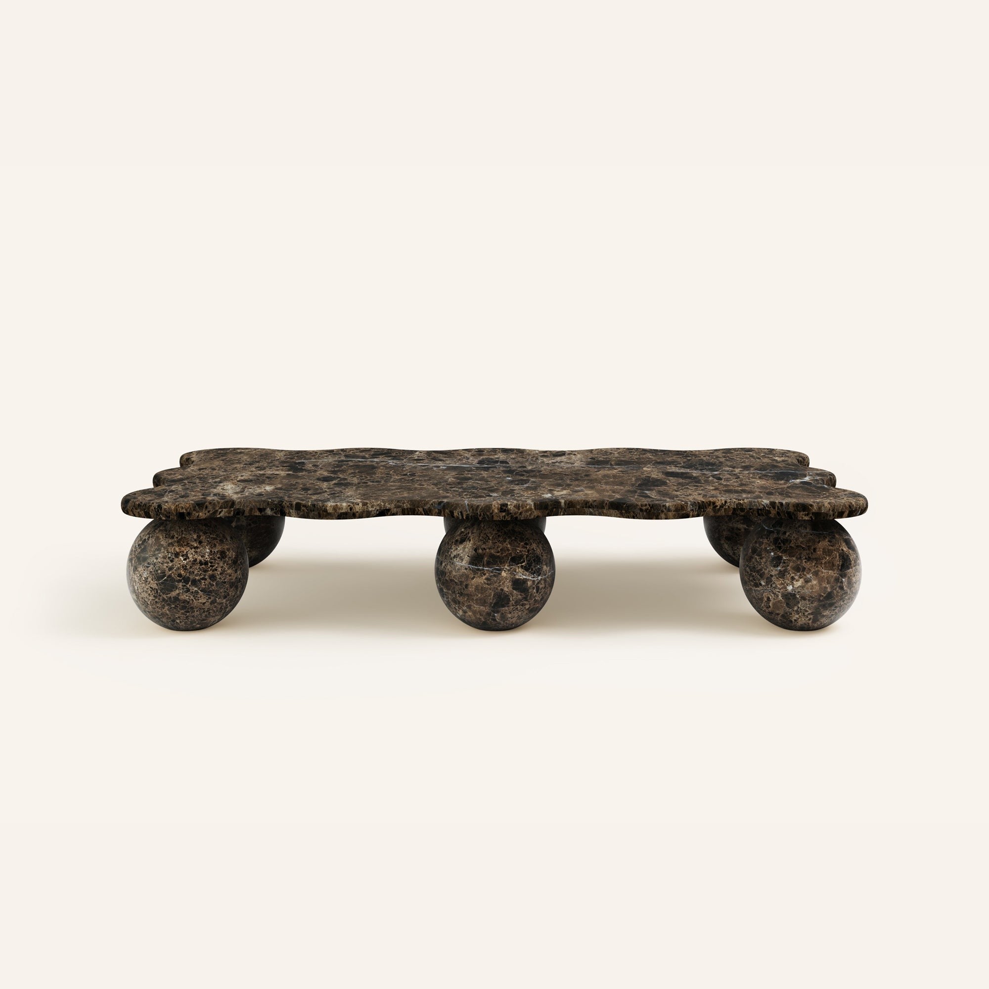 Travora Sculptural Stone Coffee Table