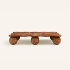 Travora Sculptural Stone Coffee Table