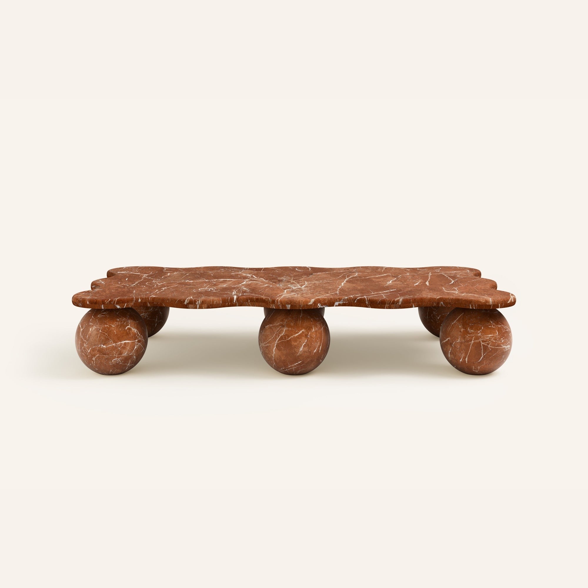 Travora Sculptural Stone Coffee Table