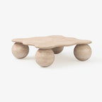 Travora Sculptural Stone Coffee Table