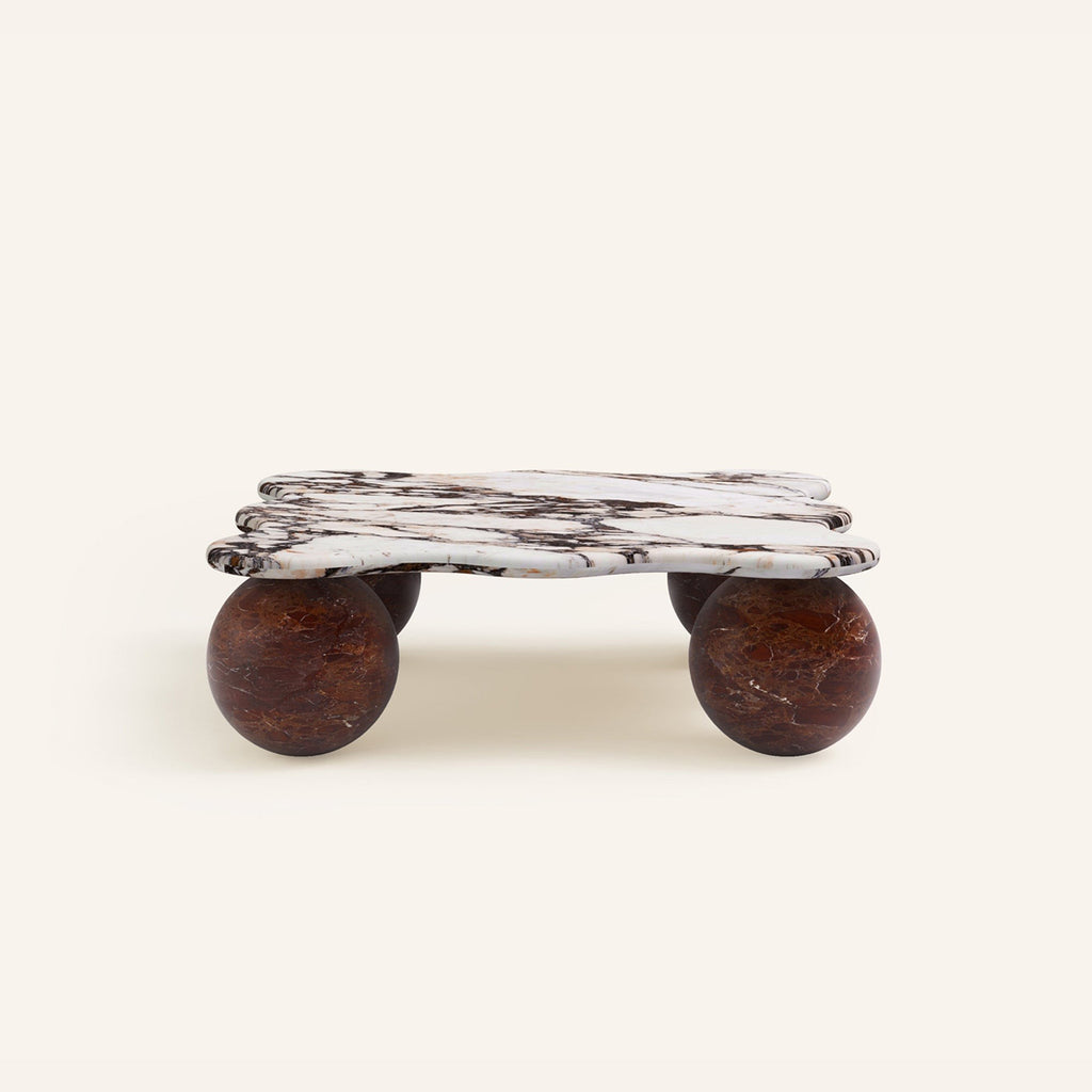 Travora Sculptural Stone Coffee Table