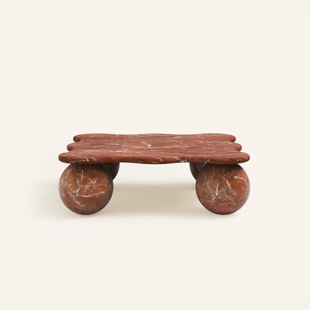 Travora Sculptural Stone Coffee Table