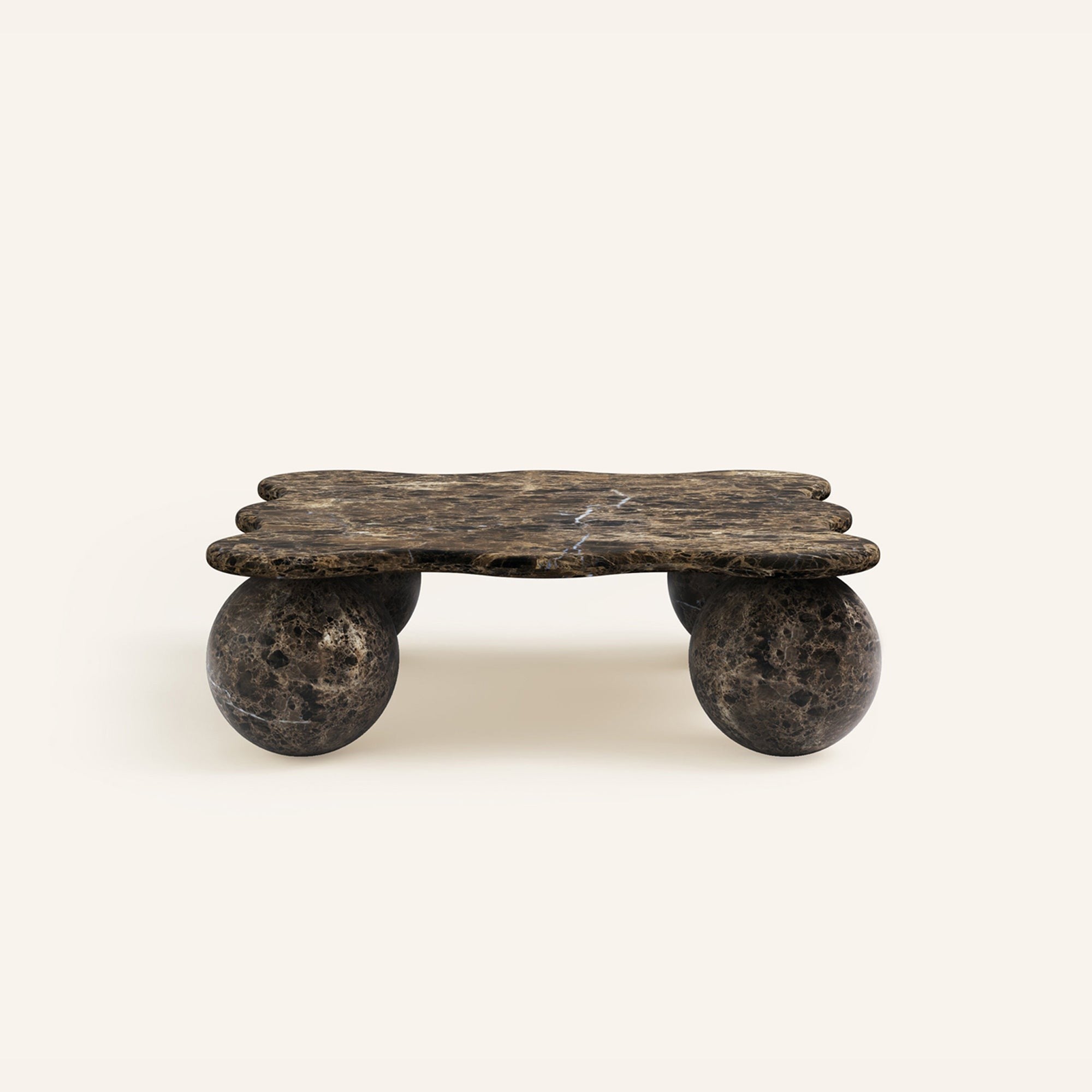 Travora Sculptural Stone Coffee Table