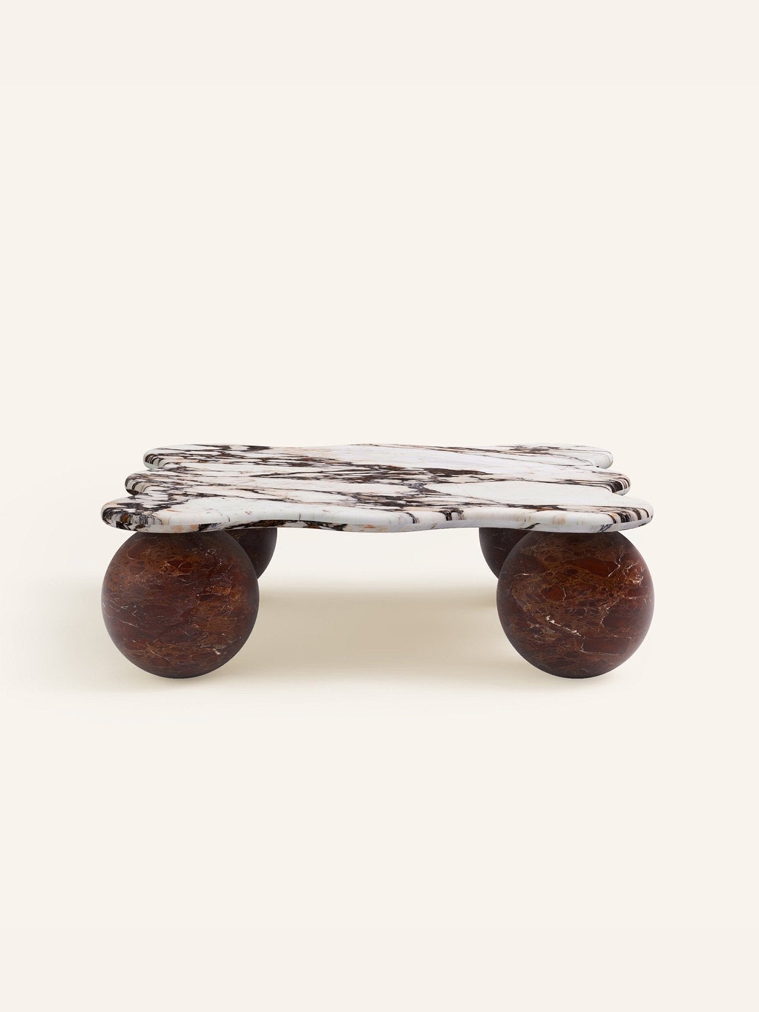 Travora Sculptural Stone Coffee Table