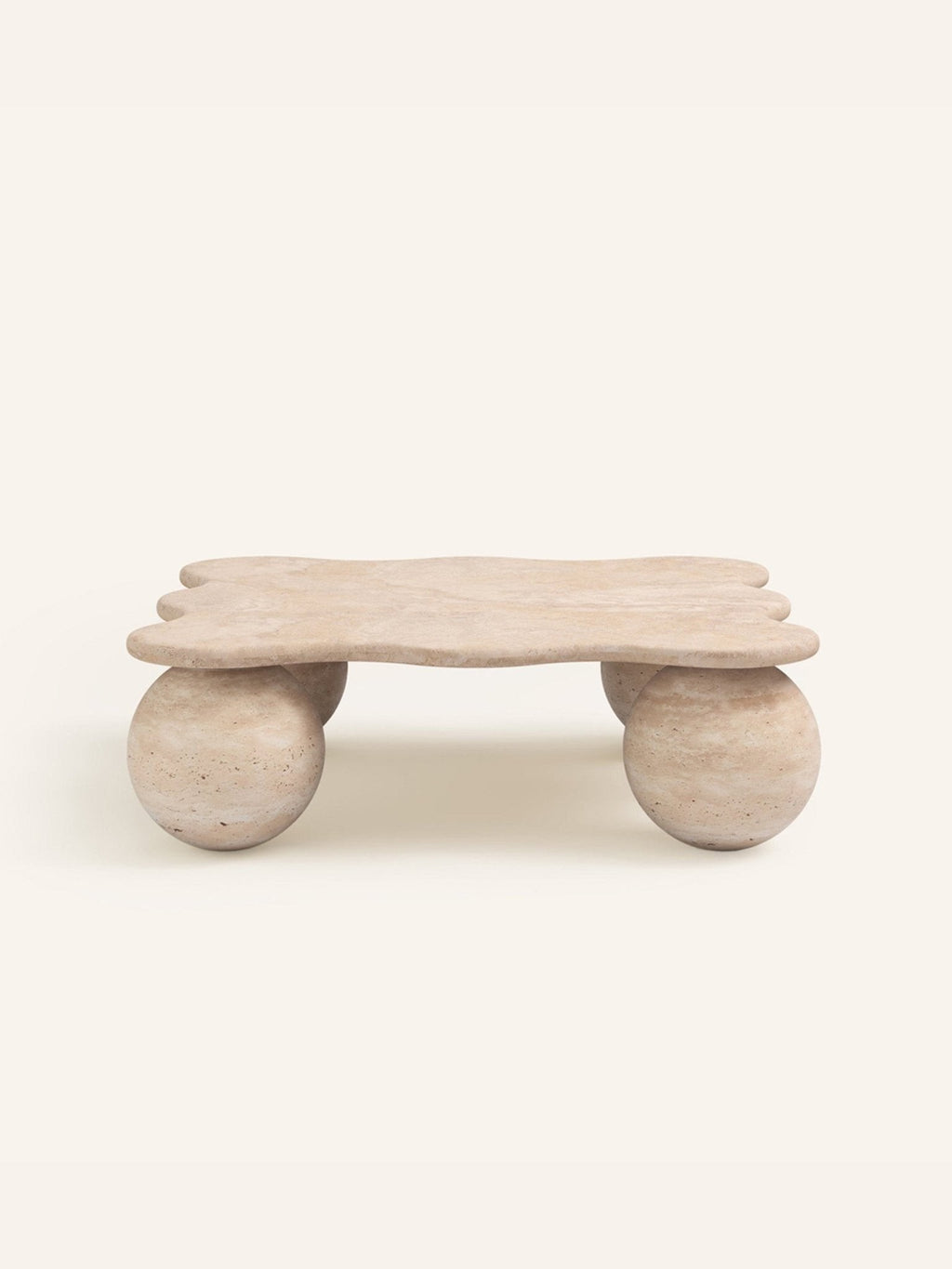 Travora Sculptural Stone Coffee Table