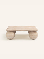 Travora Sculptural Stone Coffee Table