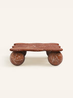 Travora Sculptural Stone Coffee Table