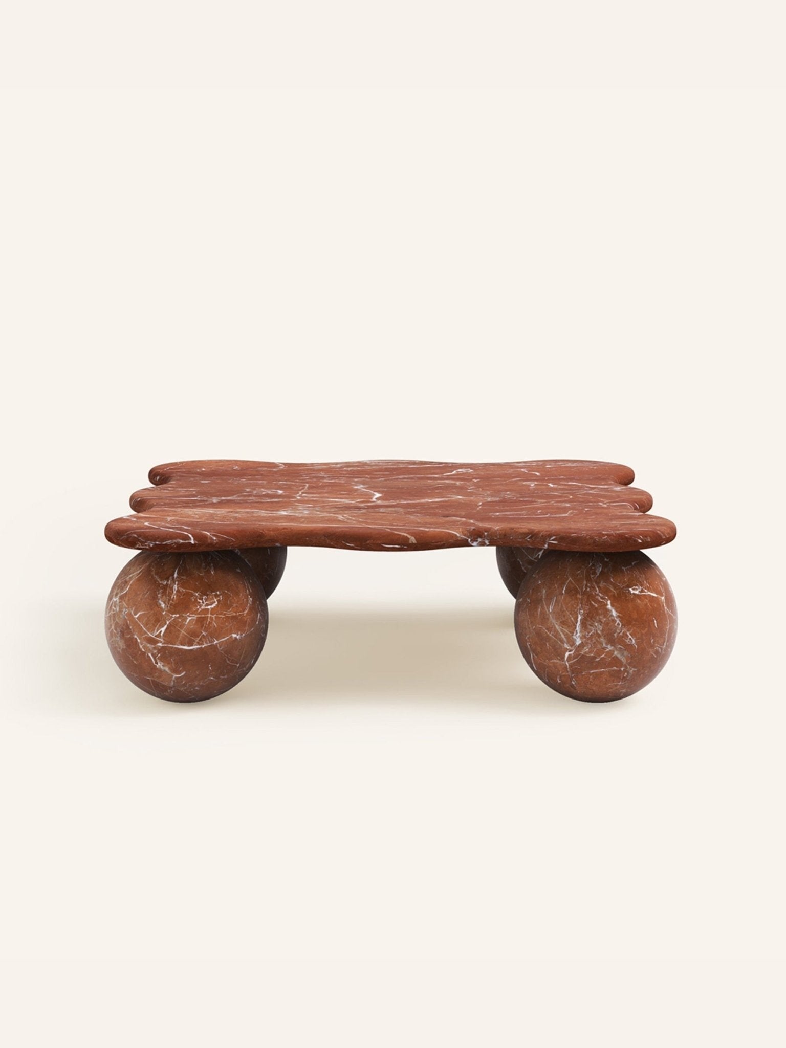 Travora Sculptural Stone Coffee Table