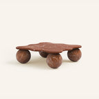 Travora Sculptural Stone Coffee Table