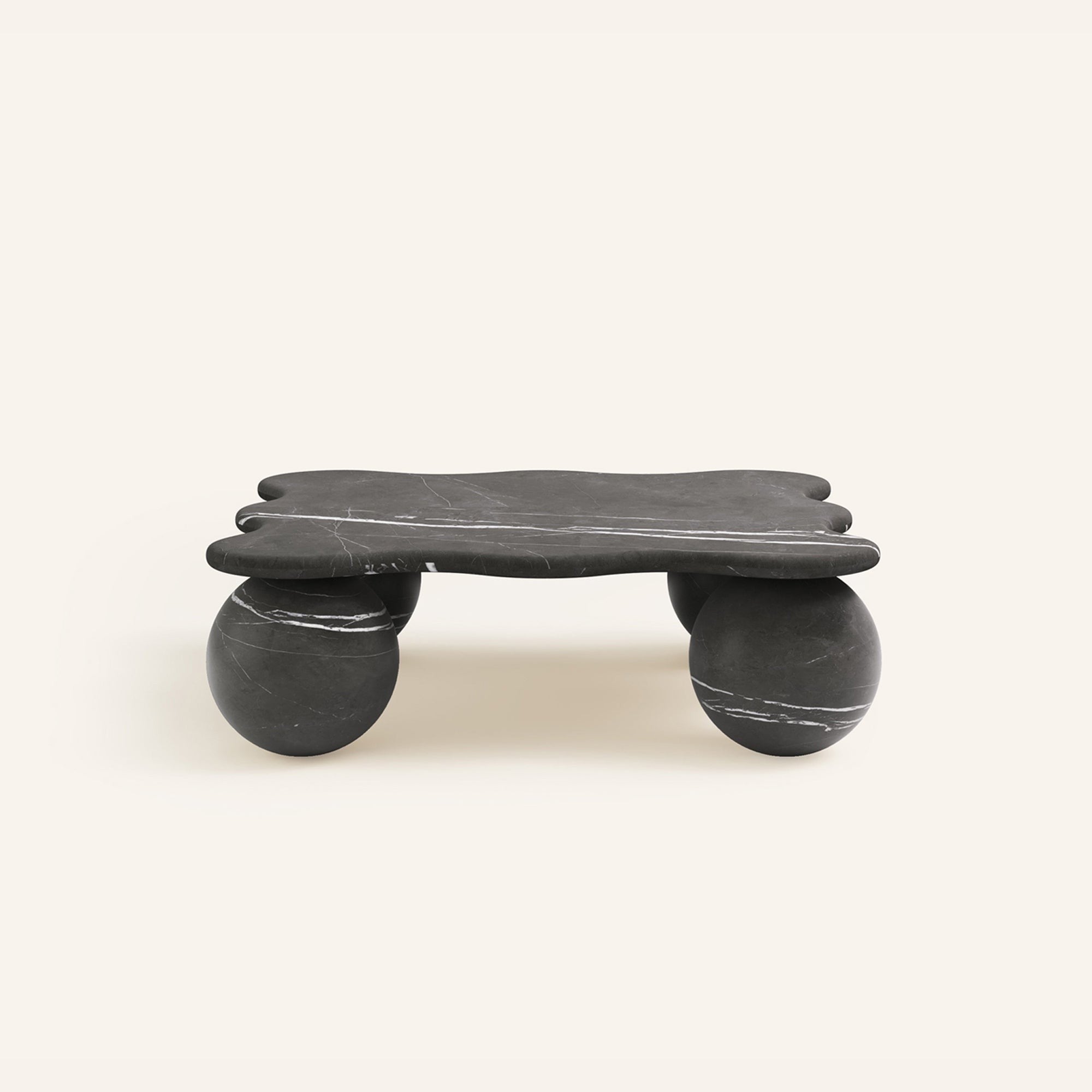 Travora Sculptural Stone Coffee Table