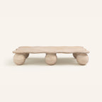 Travora Sculptural Stone Coffee Table