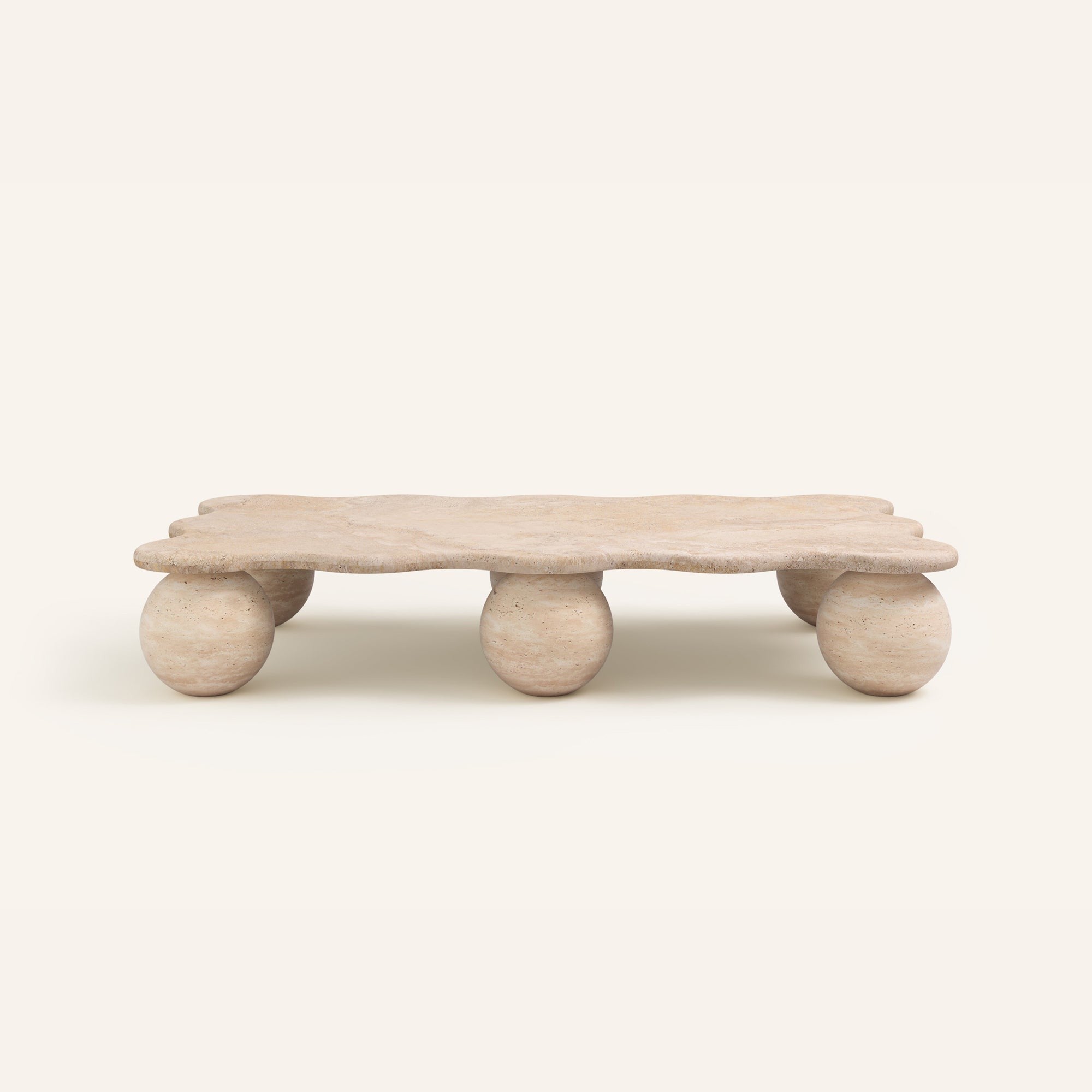 Travora Sculptural Stone Coffee Table