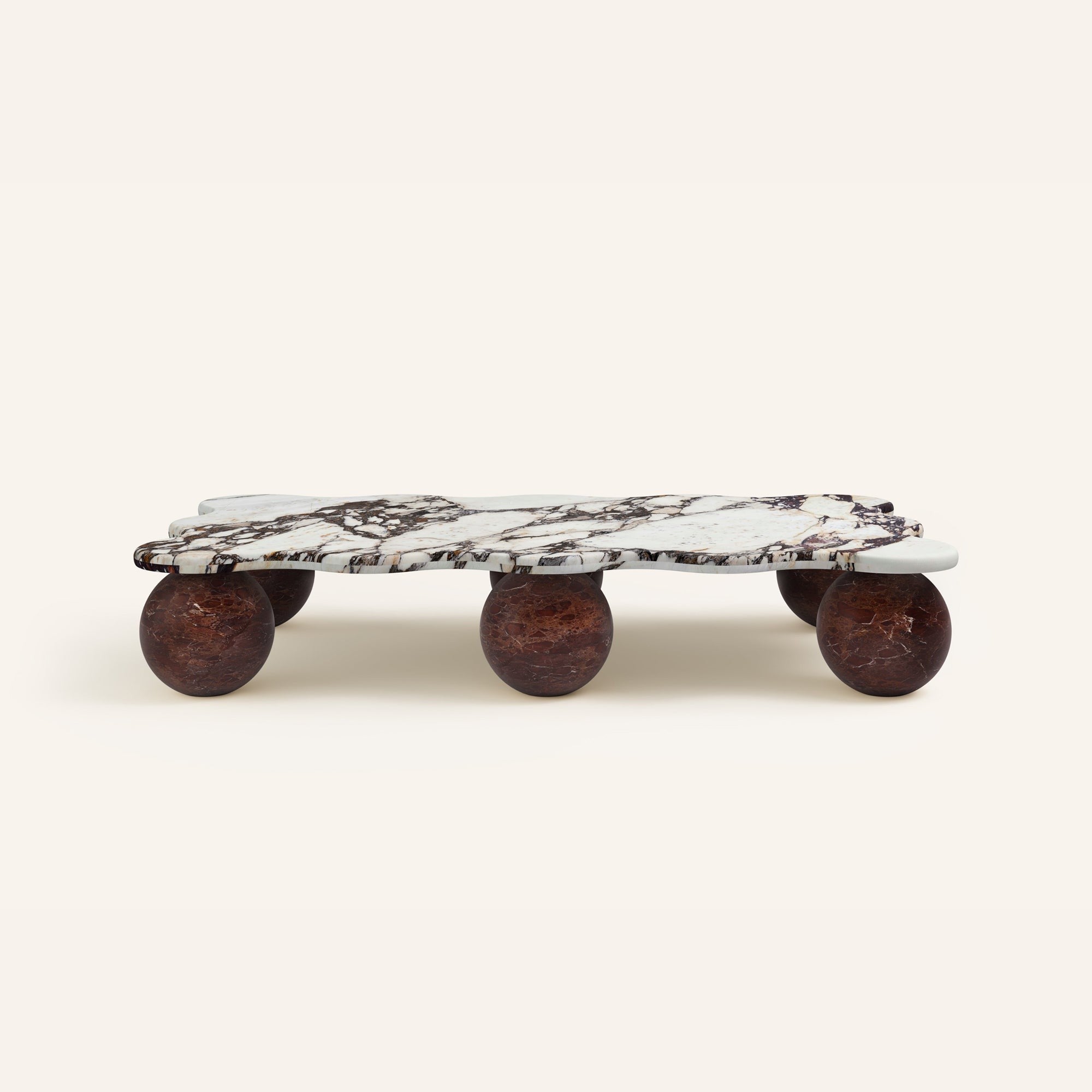 Travora Sculptural Stone Coffee Table
