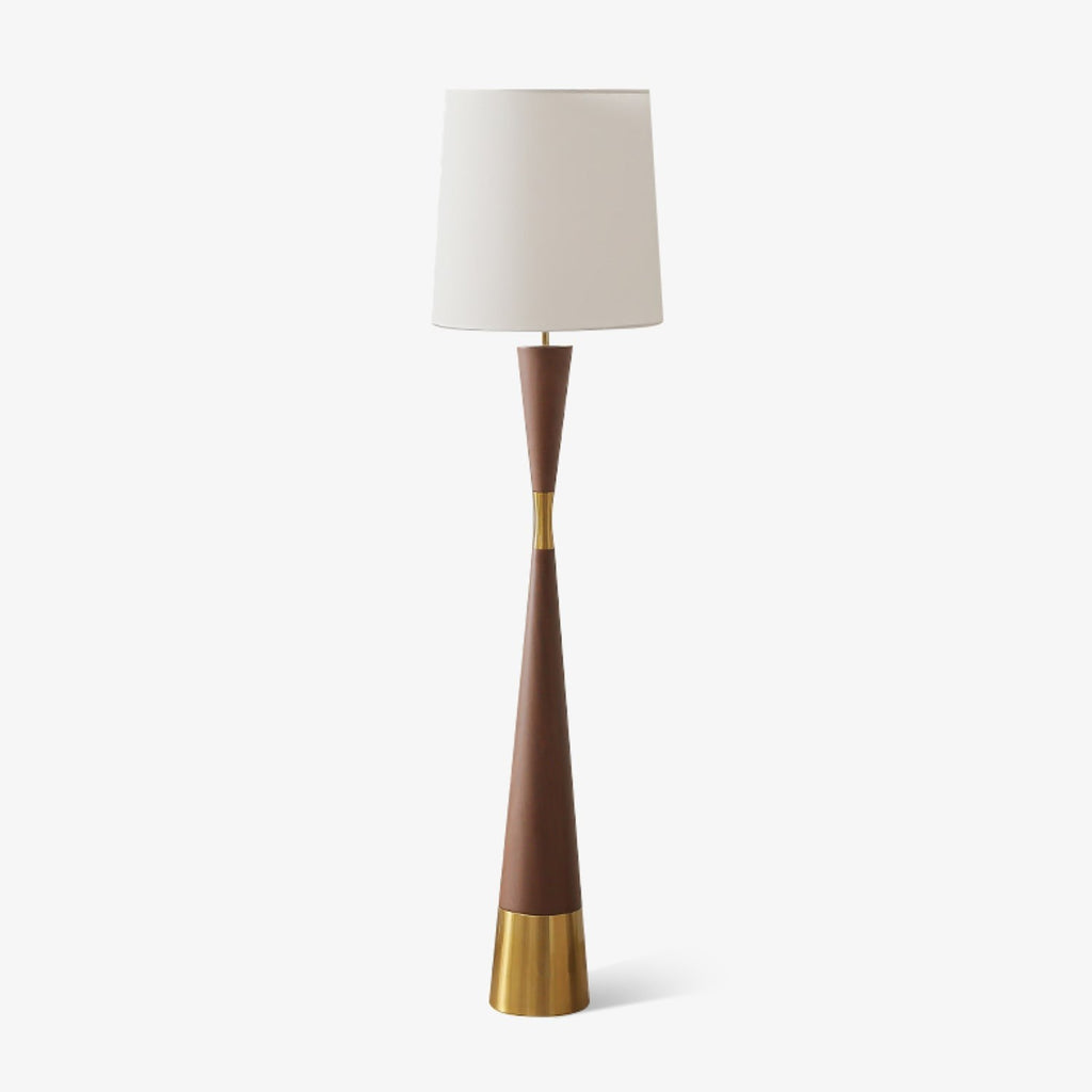 Valcero Wood Grain Floor Lamp