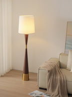 Valcero Wood Grain Floor Lamp