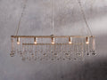 Valcrest Crystal Cage Rectangular Chandelier