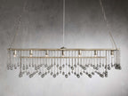 Valcrest Crystal Cage Rectangular Chandelier