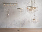 Valcrest Crystal Cage Rectangular Chandelier