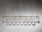 Valcrest Crystal Cage Rectangular Chandelier