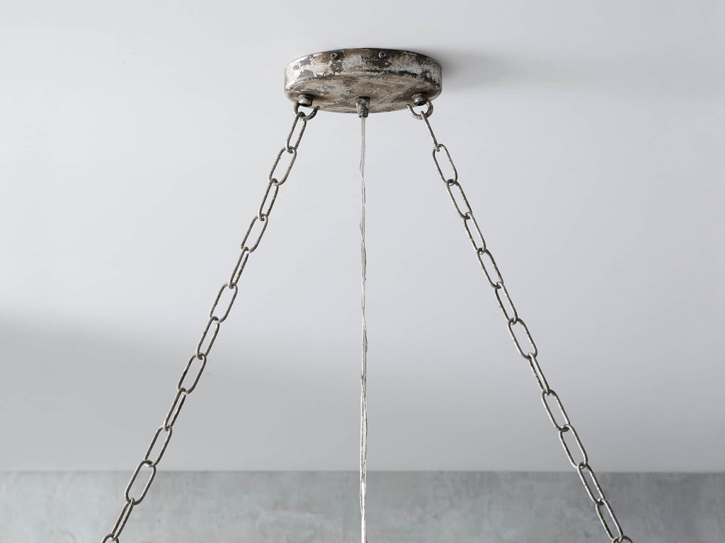 Valcrest Crystal Cage Rectangular Chandelier