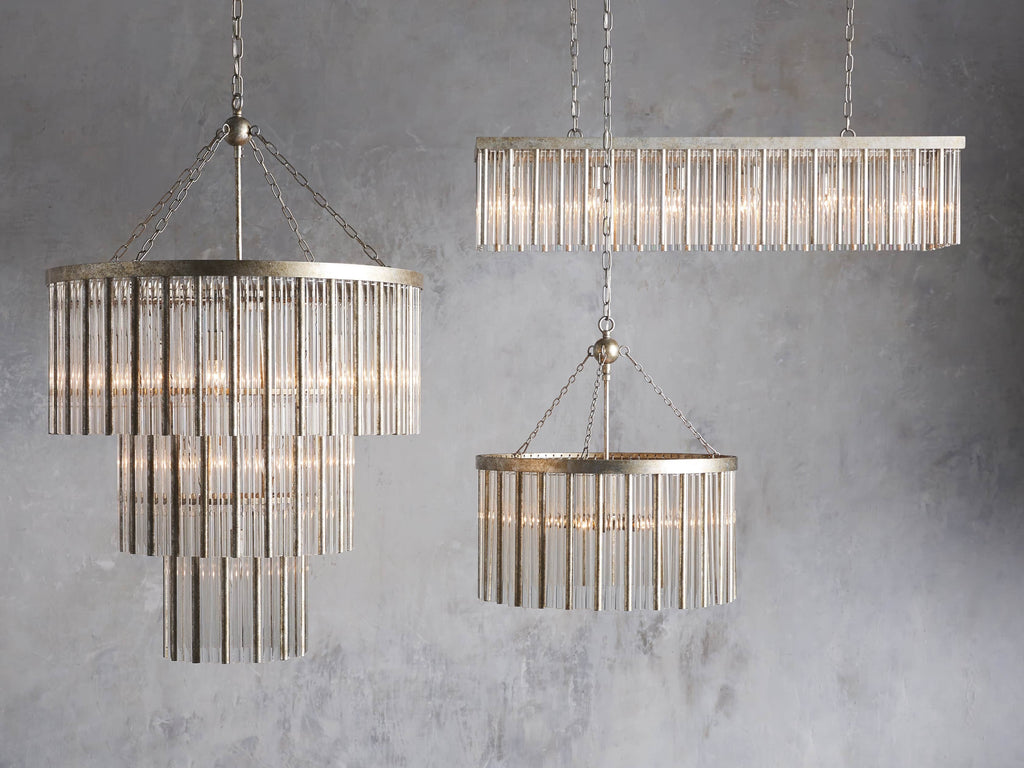 Valdoria Grand Crystal Tiered Chandelier
