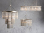 Valdoria Grand Crystal Tiered Chandelier