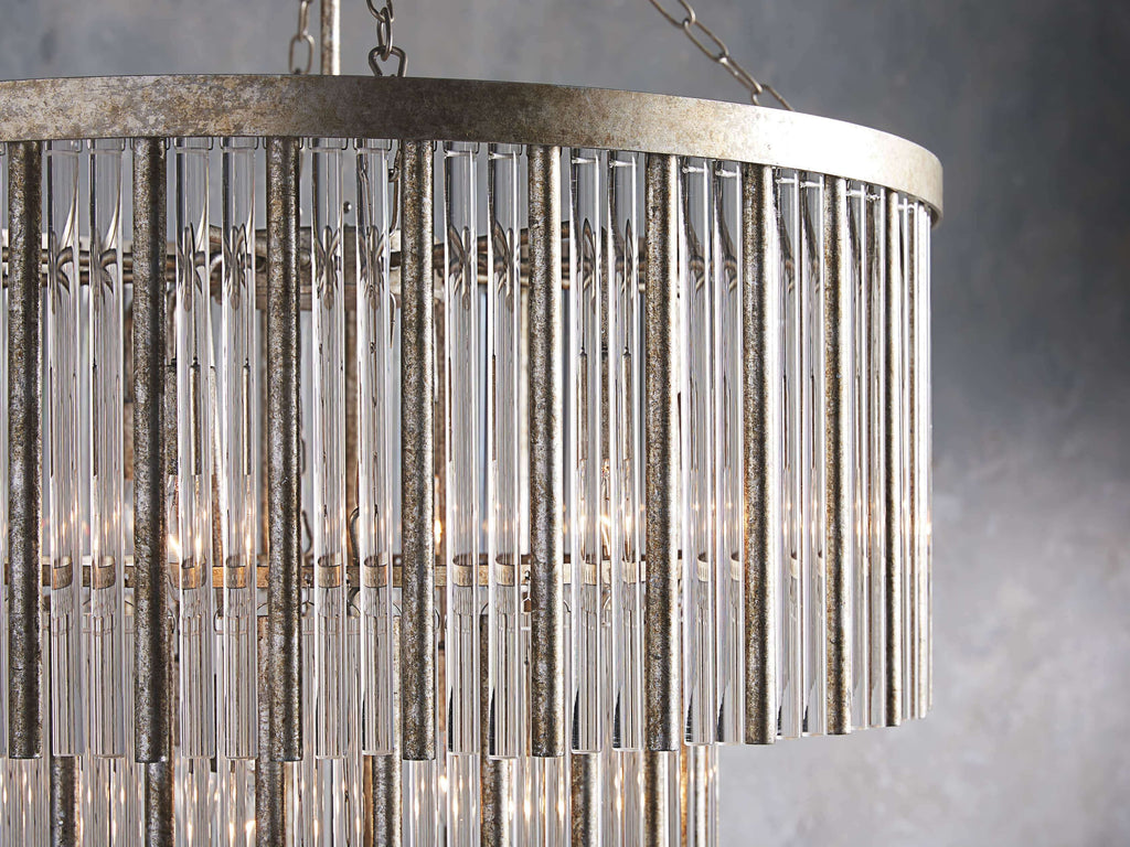 Valdoria Grand Crystal Tiered Chandelier