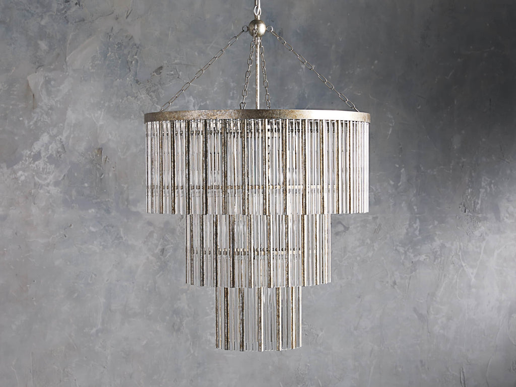 Valdoria Grand Crystal Tiered Chandelier