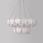 Valery Glass Petal Chandelier