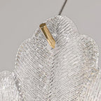 Valery Glass Petal Chandelier