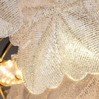 Valery Glass Petal Chandelier