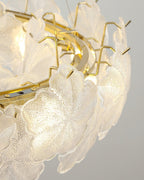 Valery Glass Petal Chandelier