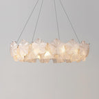 Valery Glass Petal Chandelier