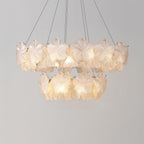 Valery Glass Petal Chandelier