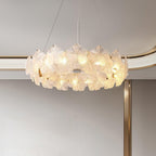 Valery Glass Petal Chandelier