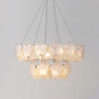 Valery Glass Petal Chandelier