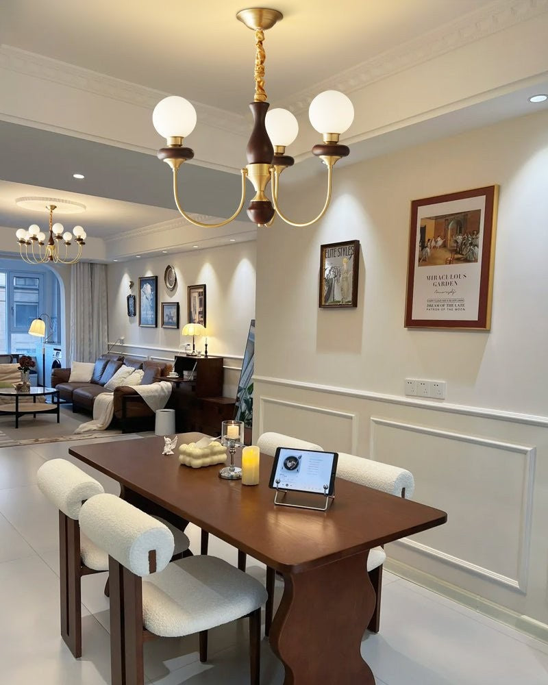 Valmont Arc Glass Chandelier