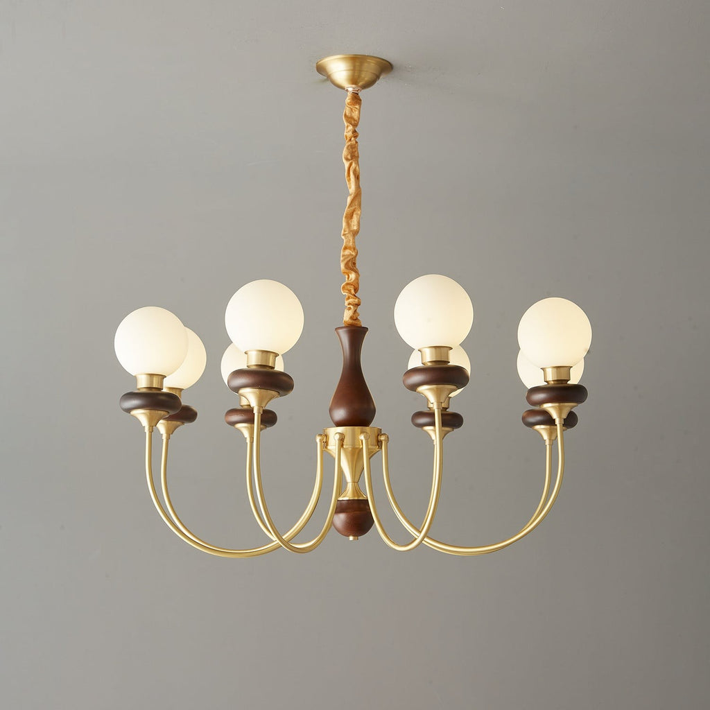 Valmont Arc Glass Chandelier