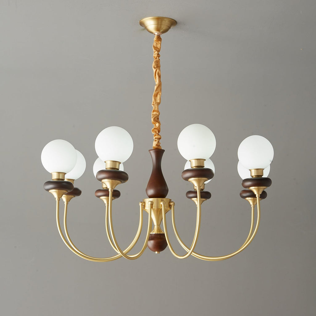 Valmont Arc Glass Chandelier
