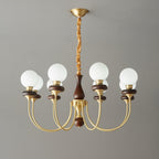 Valmont Arc Glass Chandelier