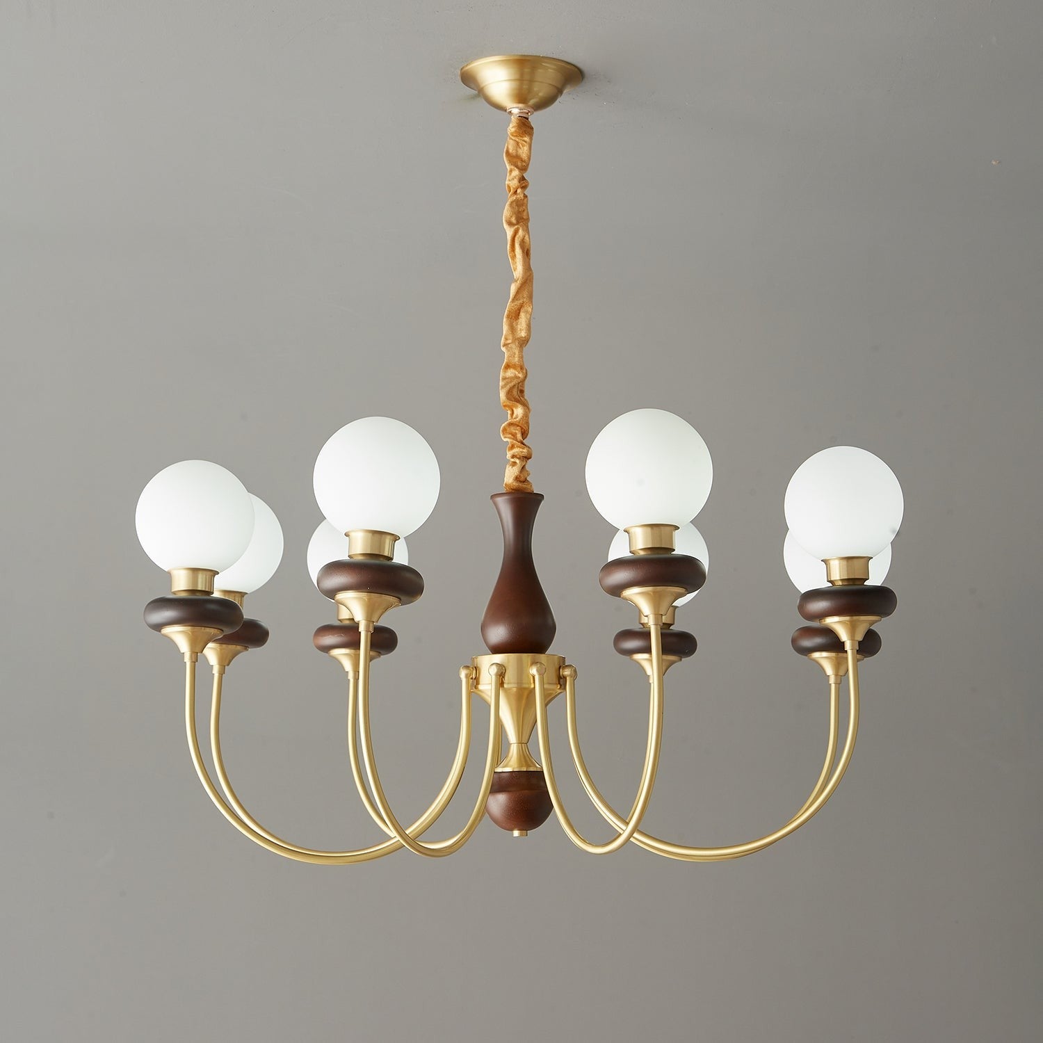 Valmont Arc Glass Chandelier