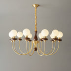 Valmont Arc Glass Chandelier