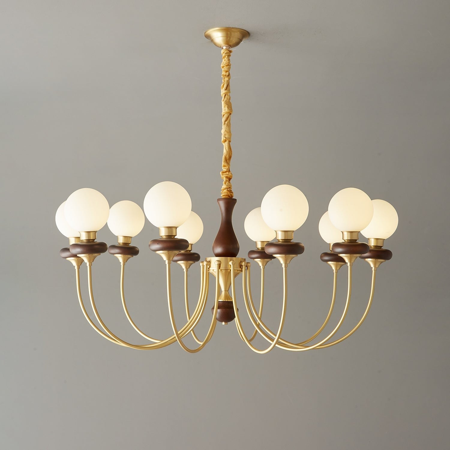 Valmont Arc Glass Chandelier