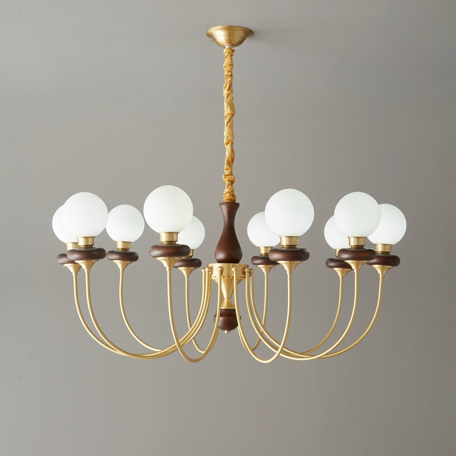 Valmont Arc Glass Chandelier