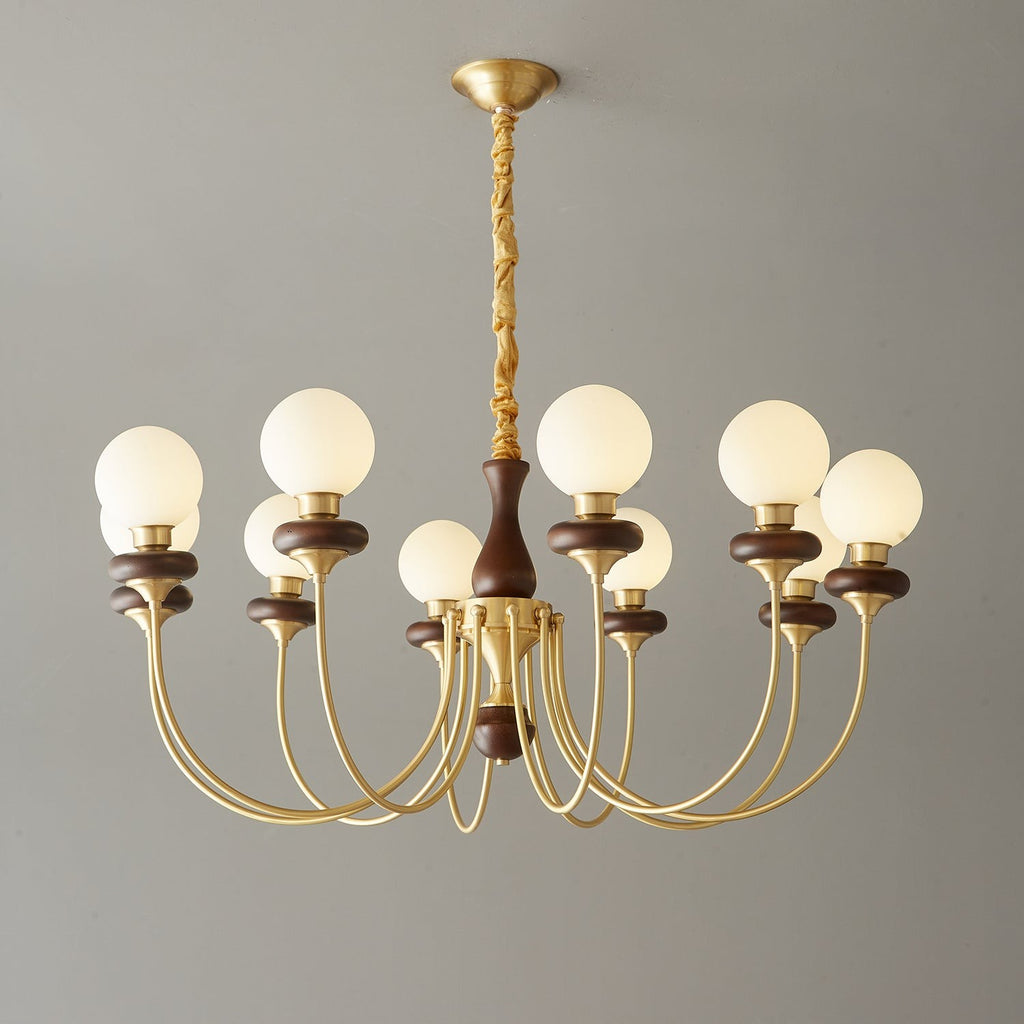 Valmont Arc Glass Chandelier