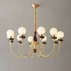Valmont Arc Glass Chandelier